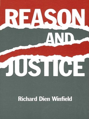 cover image of Reason and Justice